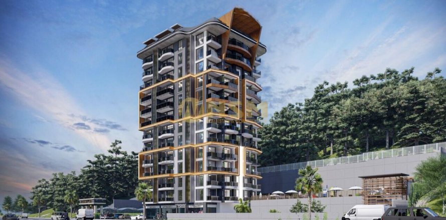 1+1 Leilighet i Alanya, Antalya, Tyrkia Nr. 87204
