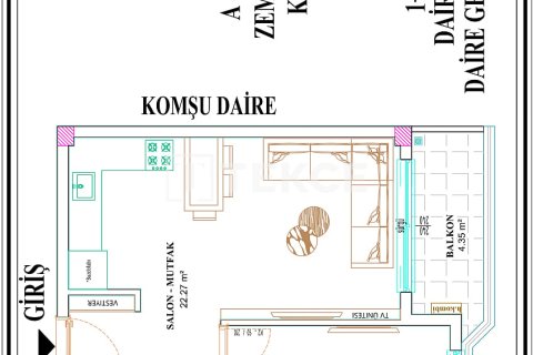 Apartment for sale in Aksu, Antalya, Turkey, 2 bedrooms, 93m2, No. 221315 – photo 16