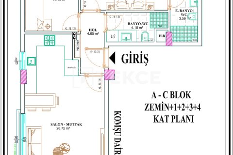 Apartment for sale in Aksu, Antalya, Turkey, 2 bedrooms, 93m2, No. 221315 – photo 18