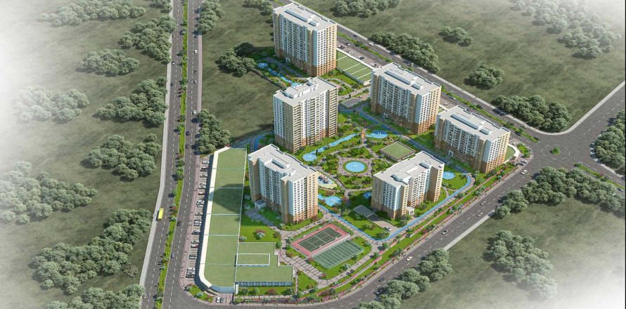 Квартира в Bizim Evler 10 3+1, Авджылар, Стамбул, Турция №95317