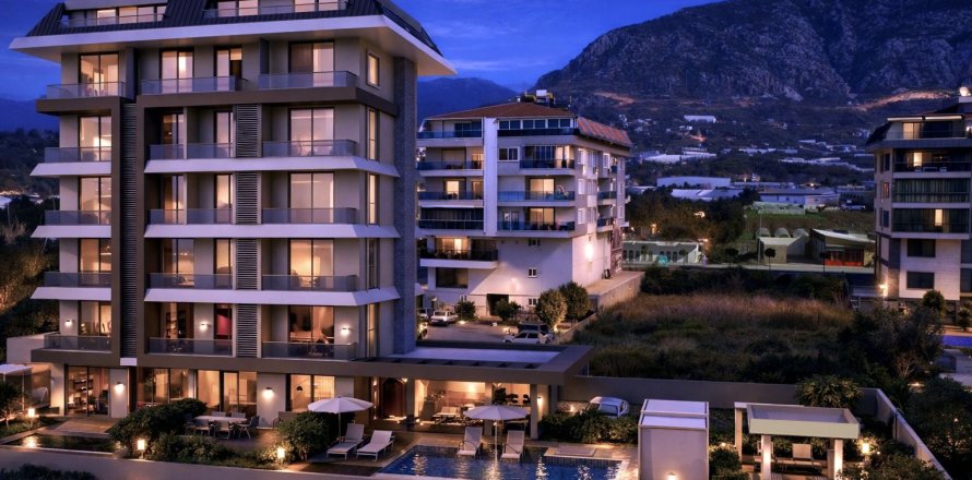 3+1 Lägenhet  i Kestel, Antalya, Turkiet Nr. 238096