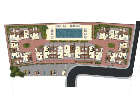 Продажа квартиры в Гирне, Северный Кипр 2 комн., 67м2, №238091 – фото 13