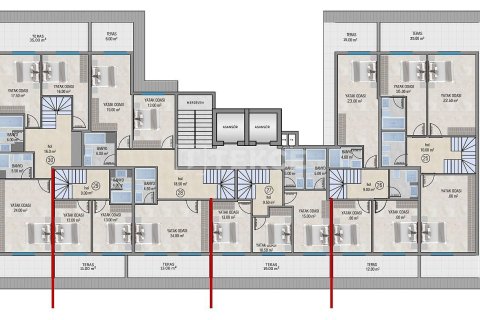 Продажа квартиры в Аланье, Анталье, Турция 3+1, 136м2, №215456 – фото 17