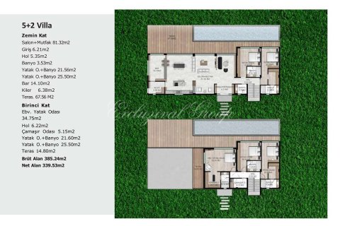 Villa for sale in Bodrum, Mugla, Turkey, 3 bedrooms, 180m2, No. 221806 – photo 22