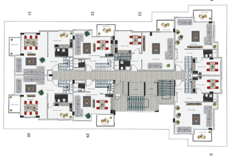 2+1 Leilighet i Kestel, Antalya, Tyrkia Nr. 10705 - 25