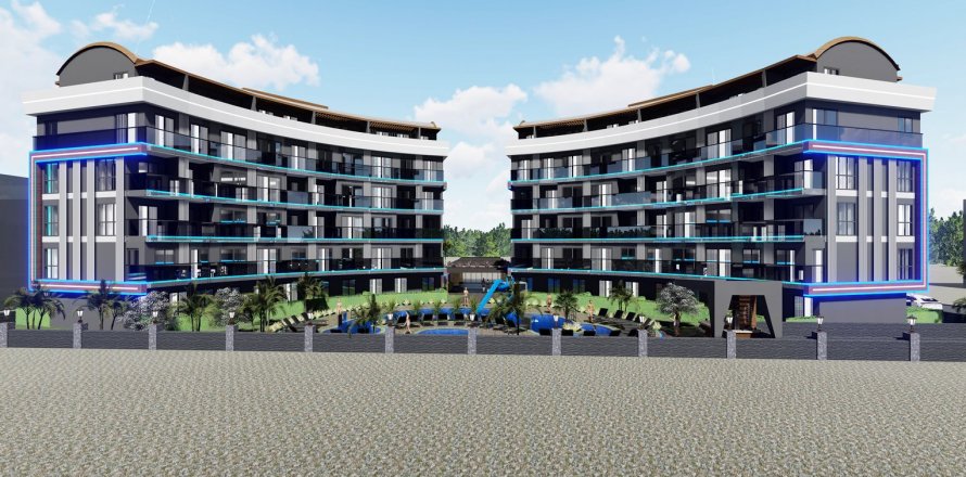 Daire 1+1 Oba, Antalya, Türkiye №110706