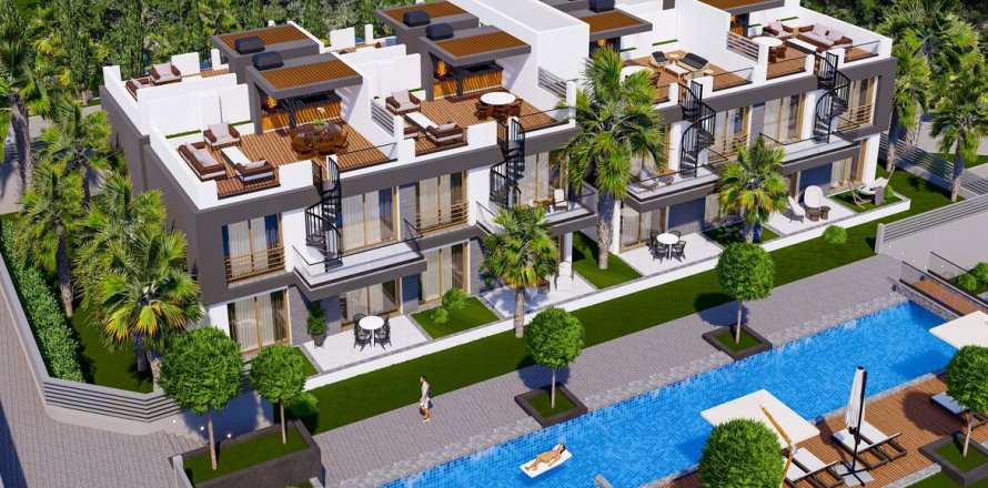 1+1 Lägenhet i Lapta, Girne, Nr. 214514