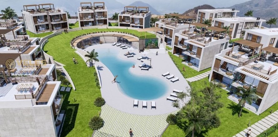 Daire 1+1 Bahçeli, Girne, №214228