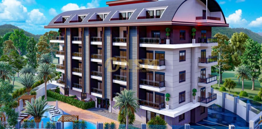 Квартира 1+1 в Аланье, Анталья, Турция №87388