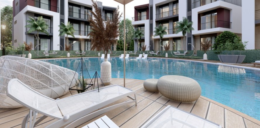 1+1 Apartment  in Girne, Northern Cyprus No. 211805