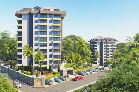 1+1 Leilighet  i Alanya, Antalya, Tyrkia Nr. 107055