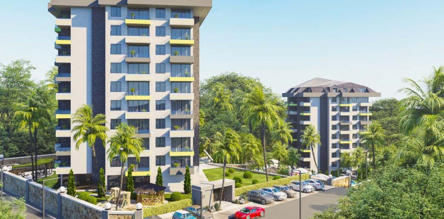 1+1 Leilighet i Alanya, Antalya, Tyrkia Nr. 107055