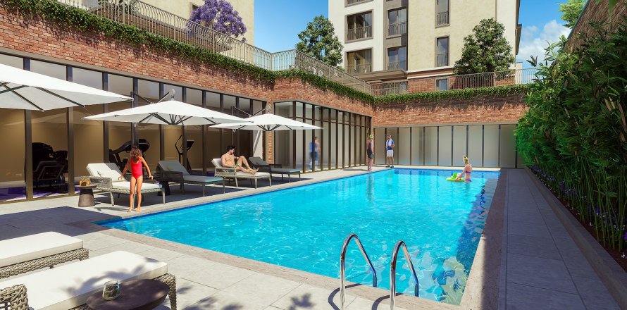 Квартира  1+1 в Стамбуле, Турция №228611