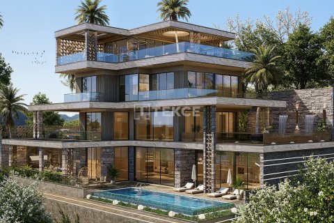 4+1 Villa  in Alanya, Antalya, Türkei Nr. 227519