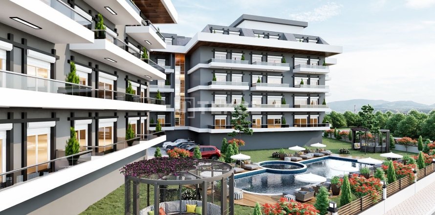 2+1 Takleilighet i Alanya, Antalya, Tyrkia Nr. 227524