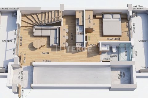 Apartment for sale  in Belek, Antalya, Turkey, 2 bedrooms, 115m2, No. 227518 – photo 19