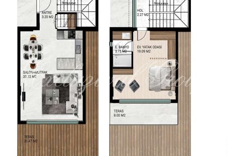 Villa for sale in Bodrum, Mugla, Turkey, 2 bedrooms, 126m2, No. 221730 – photo 16