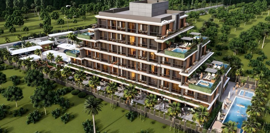 1+1 Leilighet i Aksu, Antalya, Tyrkia Nr. 221124