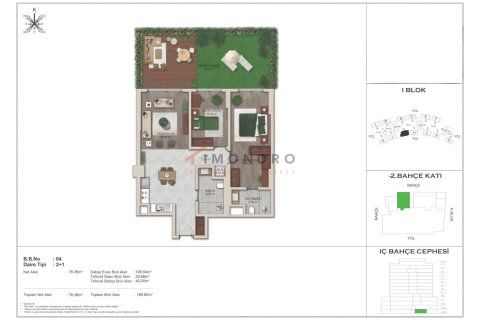 Apartment for sale  in Istanbul, Turkey, 1 bedroom, 69m2, No. 221120 – photo 21