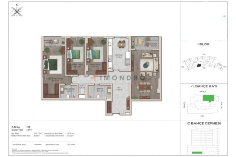 Apartment for sale  in Istanbul, Turkey, 1 bedroom, 69m2, No. 221120 – photo 22