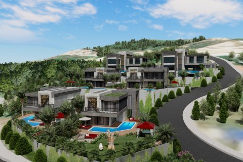 4+1 Villa i Kargicak, Alanya, Antalya, Turkiet Nr. 110662 - 3