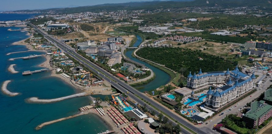 3+1 Lejlighed  i Turkler, Alanya, Antalya, Tyrkiet Nr. 110665