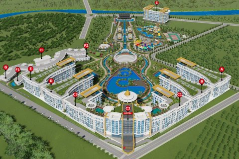 Daire 2+1 Türkler, Alanya, Antalya, Türkiye №110664 - 2
