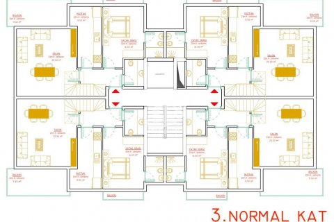 2+1 Wohnung in Oba, Antalya, Türkei Nr. 86220 - 28