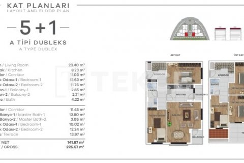 5+1 Lejlighed  i Istanbul, Tyrkiet Nr. 90645 - 9