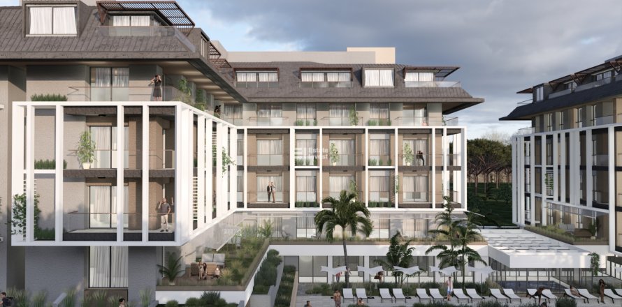 2+1 Lejlighed i Alanya, Antalya, Tyrkiet Nr. 211876