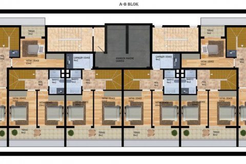 آپارتمان در Avsallar ، ترکیه 52 متر مربع. شماره 94611 - 25