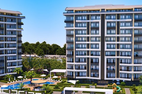 Квартира  2-х ком. в Авсалларе, Анталья, Турция №94611