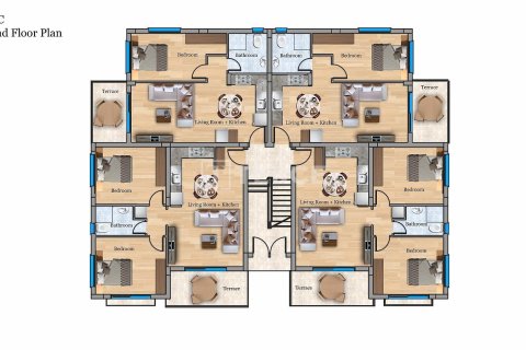 Продажа квартиры в Фамагусте, Северный Кипр 3+1, 160м2, №212549 – фото 9