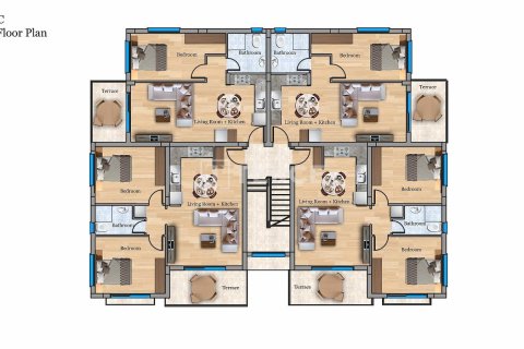 Продажа квартиры в Фамагусте, Северный Кипр 3+1, 160м2, №212549 – фото 10