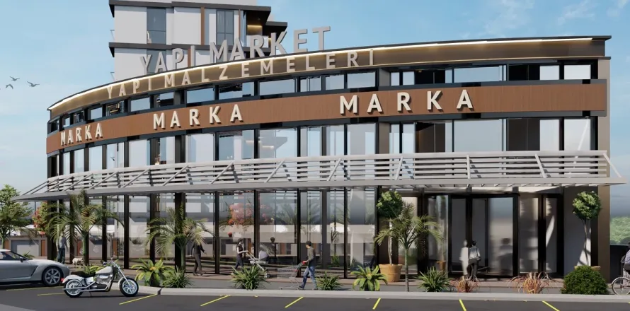 1+1 Lejlighed  i Aksu, Antalya, Tyrkiet Nr. 220349