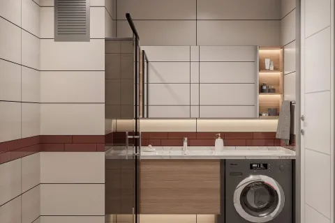 1+1 Lejlighed  i Aksu, Antalya, Tyrkiet Nr. 220349 - 2