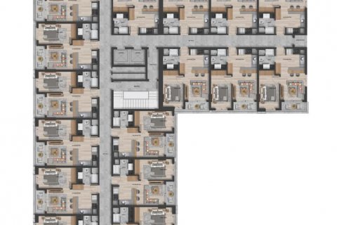 Leilighet  i Avsallar, Antalya, Tyrkia Nr. 100803 - 11