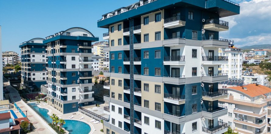 Daire  1+1  Alanya, Antalya, Türkiye №228342