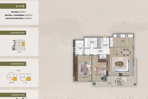 Продажа квартиры в Стамбуле, Турция 4+1, 440м2, №211222 – фото 11