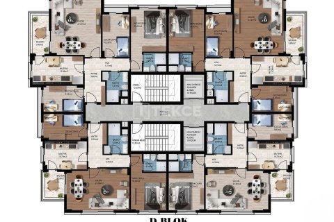 1+1 Leilighet  i Antalya, Tyrkia Nr. 225348 - 14