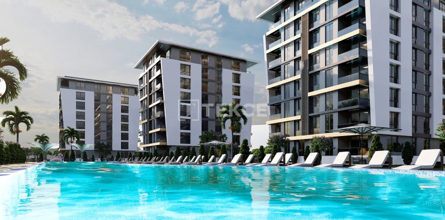 1+1 Leilighet  i Antalya, Tyrkia Nr. 225348