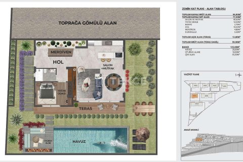 Villa for sale in Bodrum, Mugla, Turkey, 4 bedrooms, 319m2, No. 228497 – photo 21