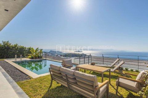 4+1 Villa  i Bodrum, Mugla, Tyrkia Nr. 228498