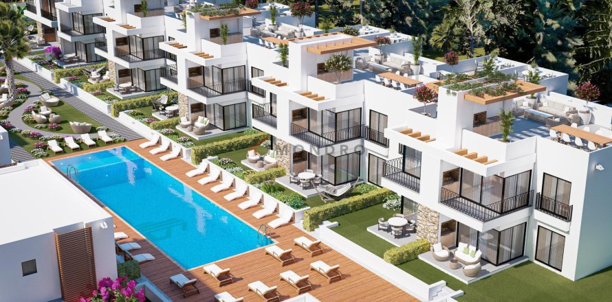 2+2 Apartment in Yeni Erenkoy, Guzelyurt, Northern Cyprus No. 211786