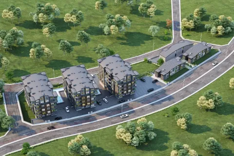 1+1 Leilighet  i Mugla, Tyrkia Nr. 224035 - 14
