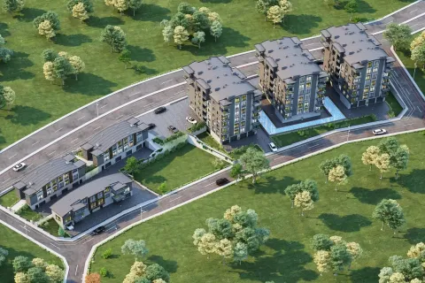 1+1 Leilighet  i Mugla, Tyrkia Nr. 224035 - 15