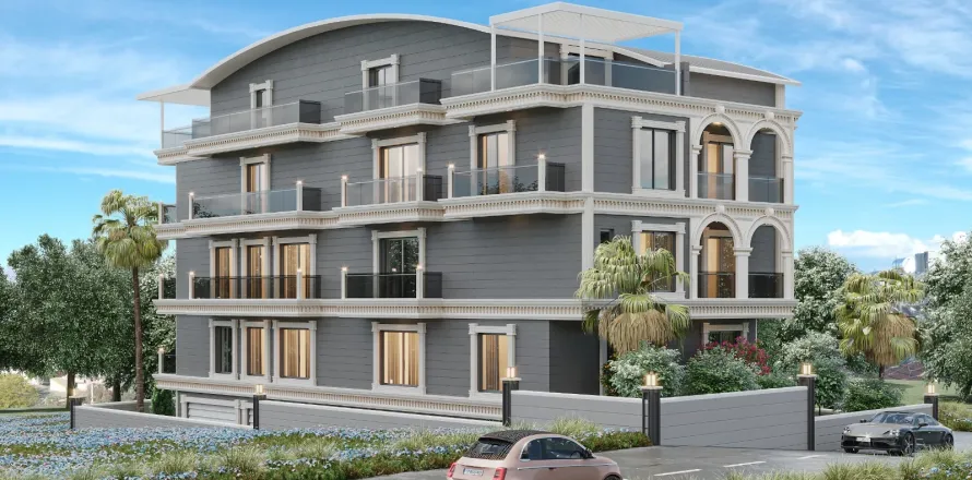 2+1 Leilighet  i Mugla, Tyrkia Nr. 224039
