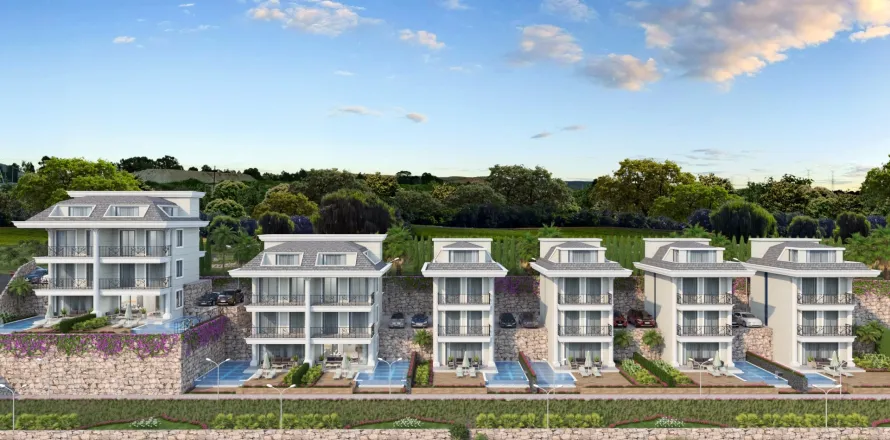 3+2 Leilighet  i Alanya, Antalya, Tyrkia Nr. 224034