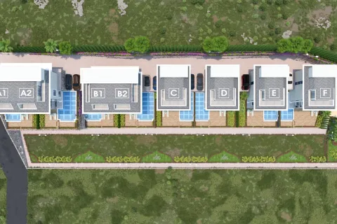 3+2 Leilighet  i Alanya, Antalya, Tyrkia Nr. 224034 - 24