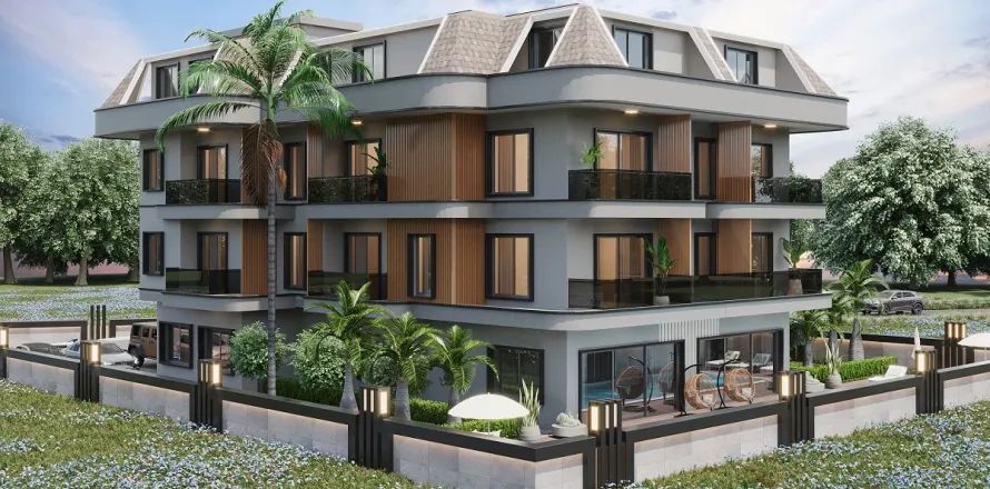 Daire 1+1 Alanya, Antalya, Türkiye №224040
